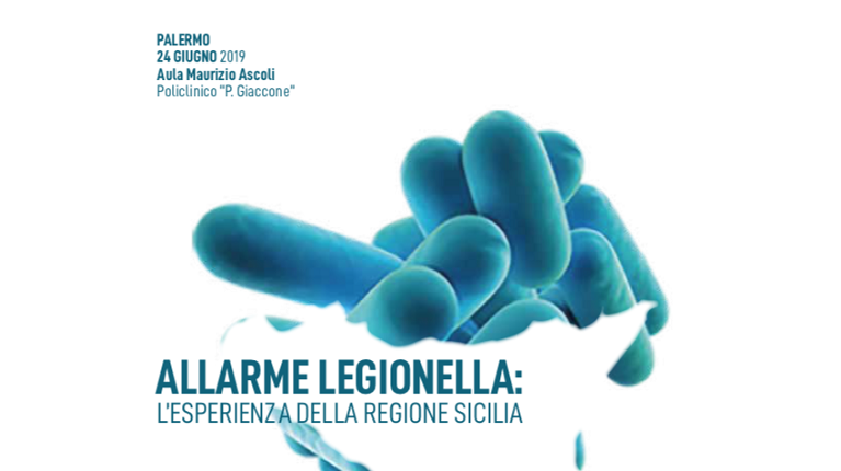 Allarme legionella, l’esperienza della Sicilia: convegno a Palermo