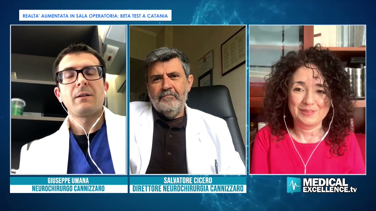 Neurochirurgia, realtà aumentata in sala operatoria: beta test a Catania